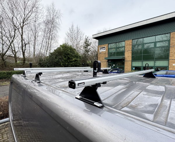 Summit Commercial 100% Aluminium Fixed Point Roof Bars, 1.3m, 3 Bar System – See Applications