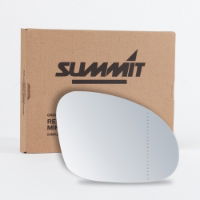 Summit Replacement Aspheric Mirror Glass With O/E Style Heated Backing Plate RHS - See Applications