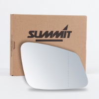 Summit Replacement Aspheric Mirror Glass With O/E Style Heated Backing Plate RHS - See Applications