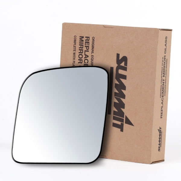 Summit Replacement Commercial Mirror Glass With O/E Style Heated Backing Plate LHS - See Applications