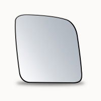 Summit Replacement Commercial Mirror Glass With O/E Style Backing Plate RHS - See Applications