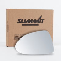 Summit Replacement Standard Mirror Glass With O/E Style Backing Plate LHS - See Applications