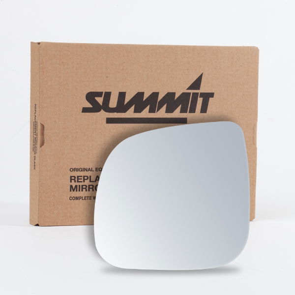 Summit Replacement Commercial Mirror Glass With O/E Style Heated Backing Plate LHS - See Applications