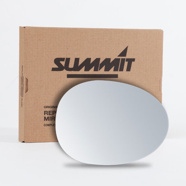 Summit Replacement Standard Mirror Glass With O/E Style Backing Plate RHS & LHS - See Applications