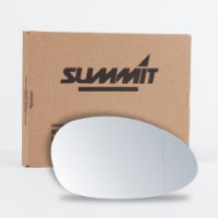 Summit Replacement Aspheric Mirror Glass With O/E Style Heated Backing Plate RHS - See Applications