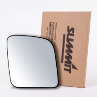 Summit Replacement Commercial Mirror Glass With O/E Style Backing Plate RHS - See Applications