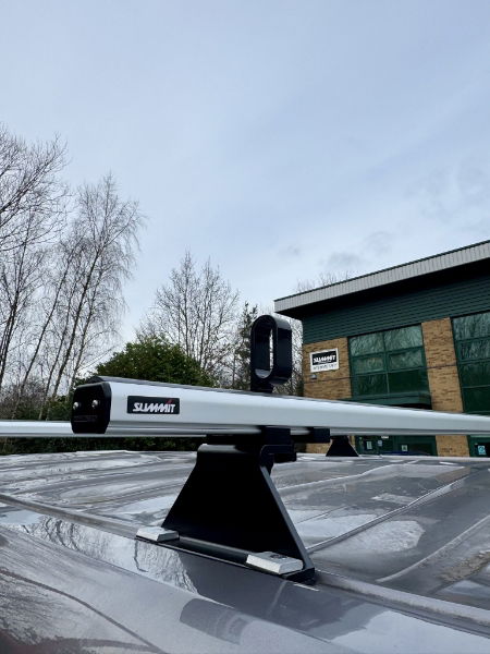 Summit Commercial 100% Aluminium Fixed Point Roof Bars, 1.7m, 3 Bar System – See Applications
