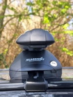 Summit Premium Aluminium Roof Tent Compatible Railing Roof Bars, Locking, 1.07m, 2 Bar System - See Applications