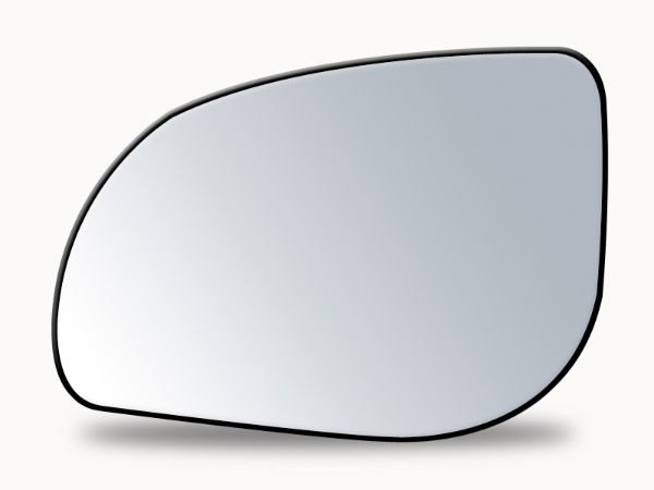 Summit Replacement Standard Mirror Glass With O/E Style Backing Plate LHS - See Applications