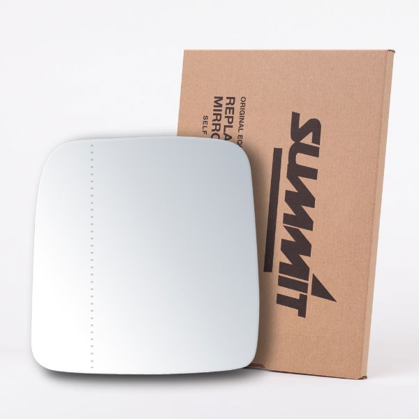 Summit Replacement Stick-On Commercial Vehicle Mirror Glass LHS - See Applications