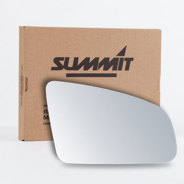 Summit Replacement Standard Mirror Glass With O/E Style Heated Backing Plate RHS - See Applications