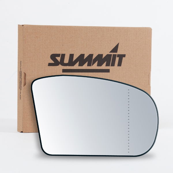 Summit Replacement Aspheric Mirror Glass With O/E Style Heated Backing Plate RHS - See Applications