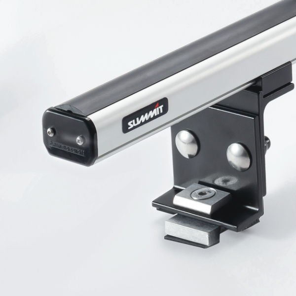 Summit Commercial 100% Aluminium Fixed Point Roof Bars, 1.7m, Set of 3 – See Applications