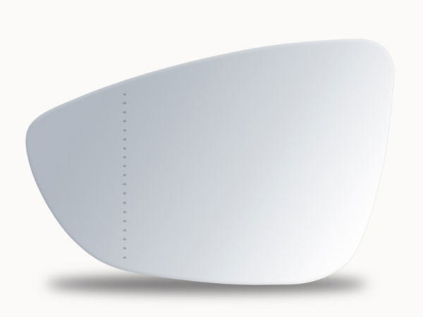 Summit Replacement Aspheric Mirror Glass With O/E Style Heated Backing Plate LHS - See Applications