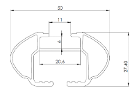 Summit Premium Aluminium Fixed Point Multi-Fit Roof Bars, Lockable, 1.15m, 2 Bar System - See Applications