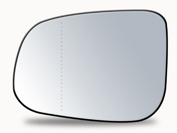 Summit Replacement Aspheric Mirror Glass With O/E Style Heated Backing Plate LHS - See Applications