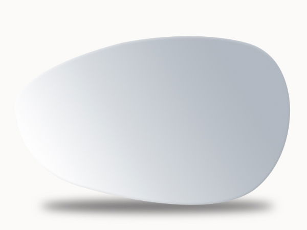 Summit Replacement Standard Mirror Glass With O/E Style Backing Plate LHS - See Applications