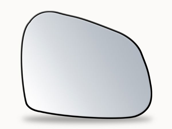 Summit Replacement Standard Mirror Glass With O/E Style Backing Plate RHS - See Applications