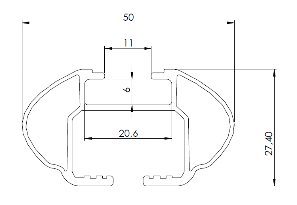 Summit Premium Aluminium Fixed Point Multi-Fit Roof Bars, Lockable, 1.15m, 2 Bar System - See Applications