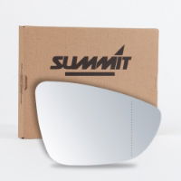 Summit Replacement Aspheric Mirror Glass With O/E Style Heated Backing Plate RHS - See Applications