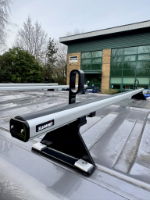 Summit Commercial 100% Aluminium Fixed Point Roof Bars, 1.3m, 3 Bar System – See Applications