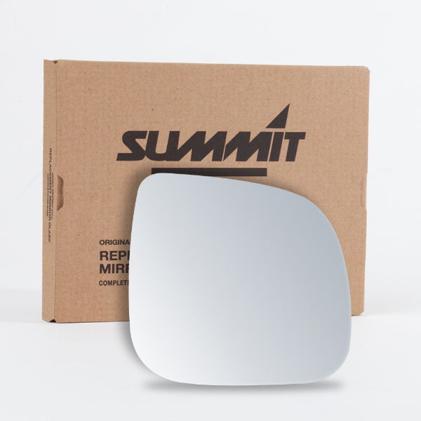 Summit Replacement Commercial Mirror Glass With O/E Style Heated Backing Plate RHS - See Applications