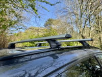 Summit Premium Aluminium Roof Tent Compatible Railing Roof Bars, Locking, 1.07m, 2 Bar System - See Applications
