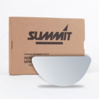 Summit Replacement Stick-On Commercial Vehicle Dead Angle Mirror Glass LHS - See Applications