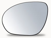 Summit Replacement Standard Mirror Glass With O/E Style Heated Backing Plate LHS - See Applications