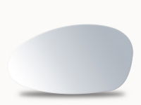 Summit Replacement Stick-On Anti-Dazzle Mirror Glass LHS - See Applications