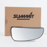 Summit Replacement Commercial Dead Angle Mirror Glass With O/E Style Backing Plate RHS - See Applications