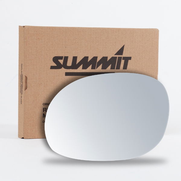 Summit Replacement Standard Mirror Glass With O/E Style Backing Plate LHS - See Applications