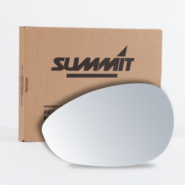 Summit Replacement Standard Mirror Glass With O/E Style Backing Plate LHS - See Applications