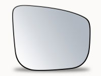 Summit Replacement Commercial Mirror Glass With O/E Style Heated Backing Plate RHS - See Applications