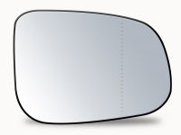 Summit Replacement Aspheric Mirror Glass With O/E Style Heated Backing Plate RHS - See Applications