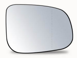 Summit Replacement Aspheric Mirror Glass With O/E Style Heated Backing Plate RHS - See Applications