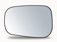 Summit Replacement Standard Mirror Glass With O/E Style Backing Plate LHS - See Applications