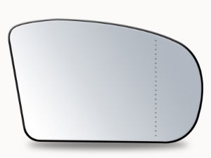 Summit Replacement Aspheric Mirror Glass With O/E Style Heated Backing Plate RHS - See Applications