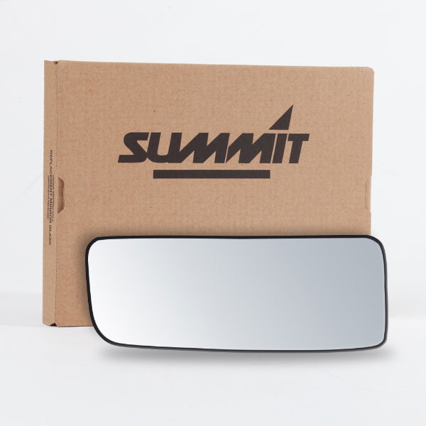 Summit Replacement Commercial Dead Angle Mirror Glass With O/E Style Backing Plate LHS - See Applications